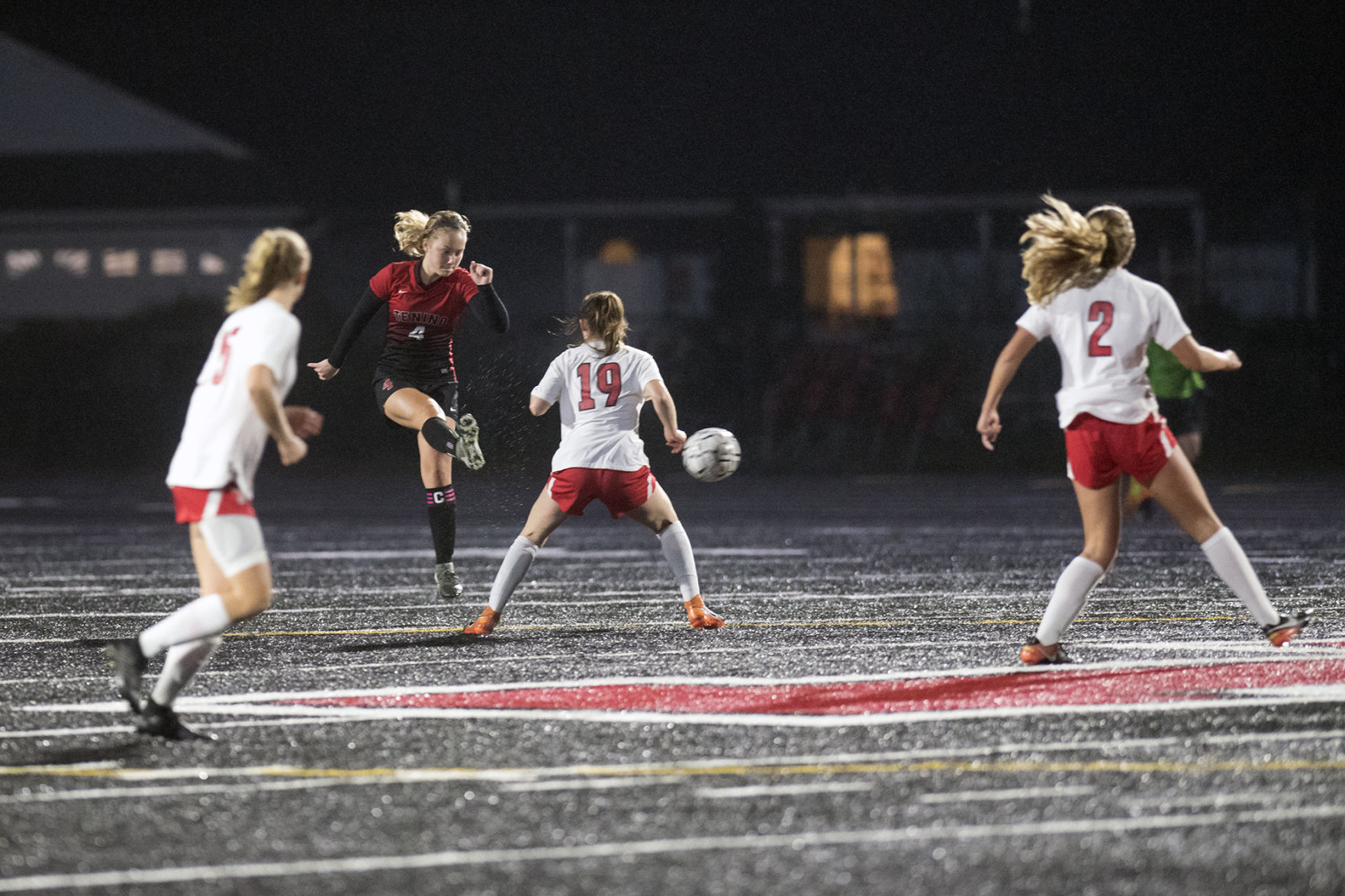State 1A Girls Soccer Tournament Quarterfinals: Seattle Academy at Tenino (Nov. 16, 2019)